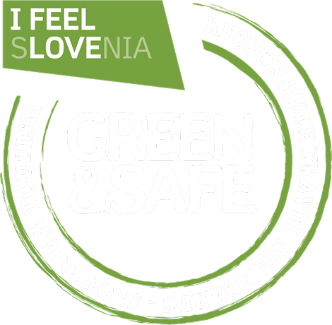 Znak Green & Safe — standardi odgovornega potovanja slovenskega turizma (I feel Slovenia).