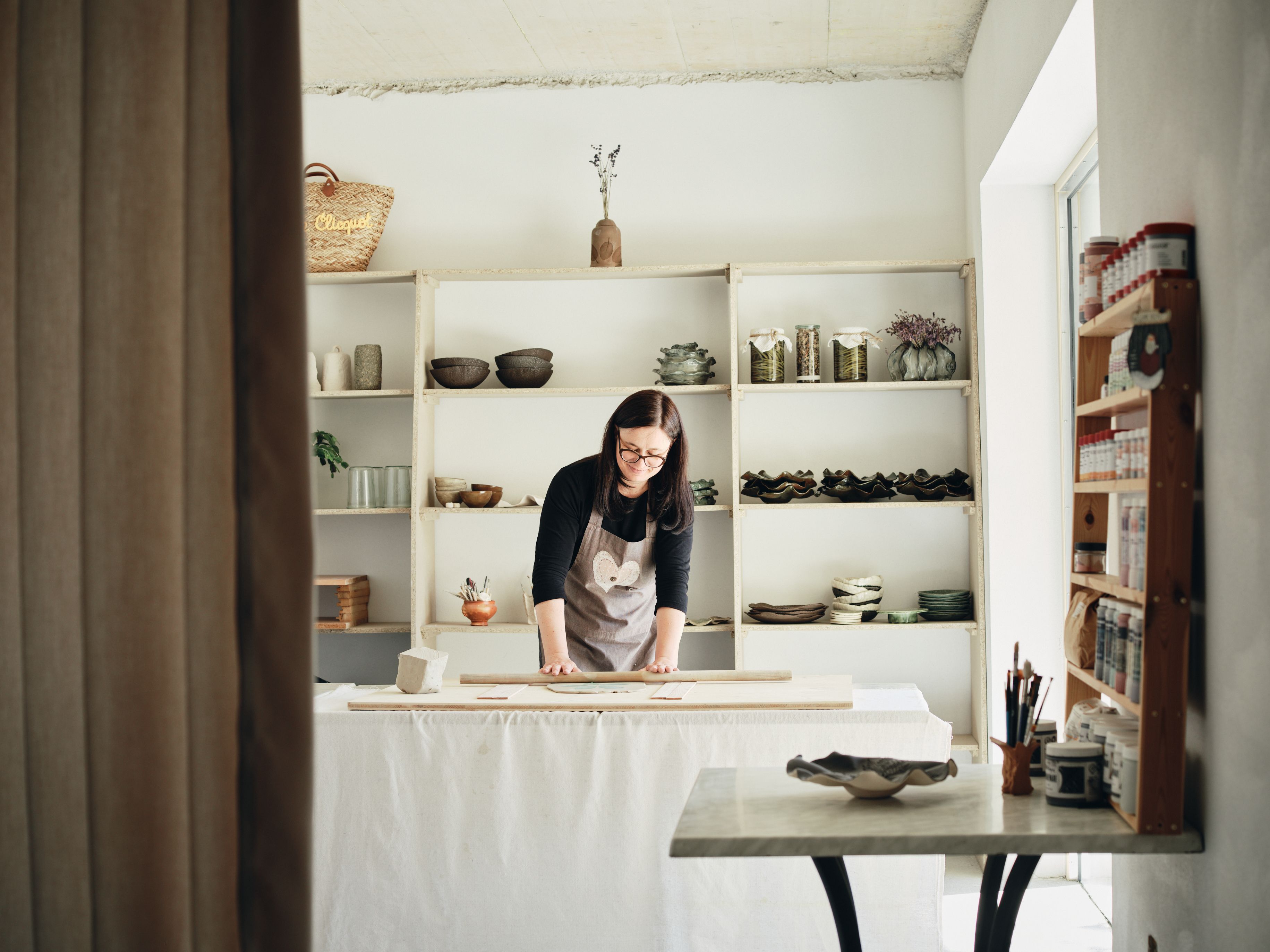 Ksenija Mahorčič prepara la pasta fatta in casa