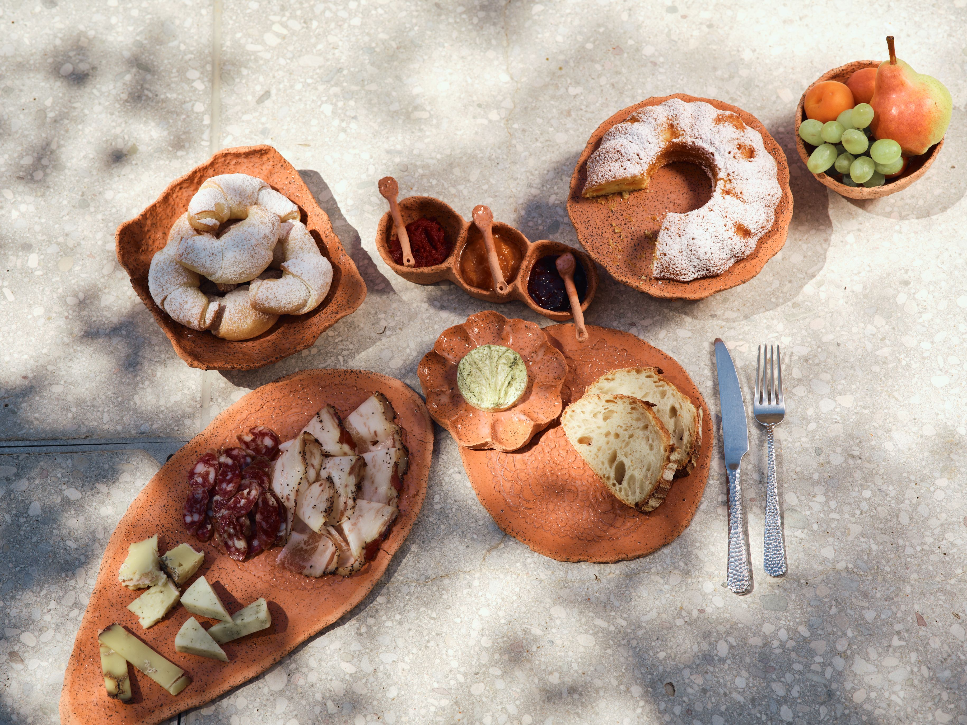 Colazione del Carso con specialità locali fatte in casa