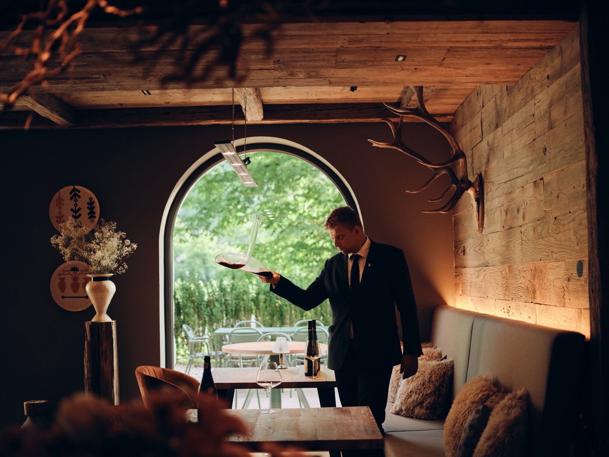 Restavracija Vila Muhr Gourmet in sommelier Nejc Jakopič