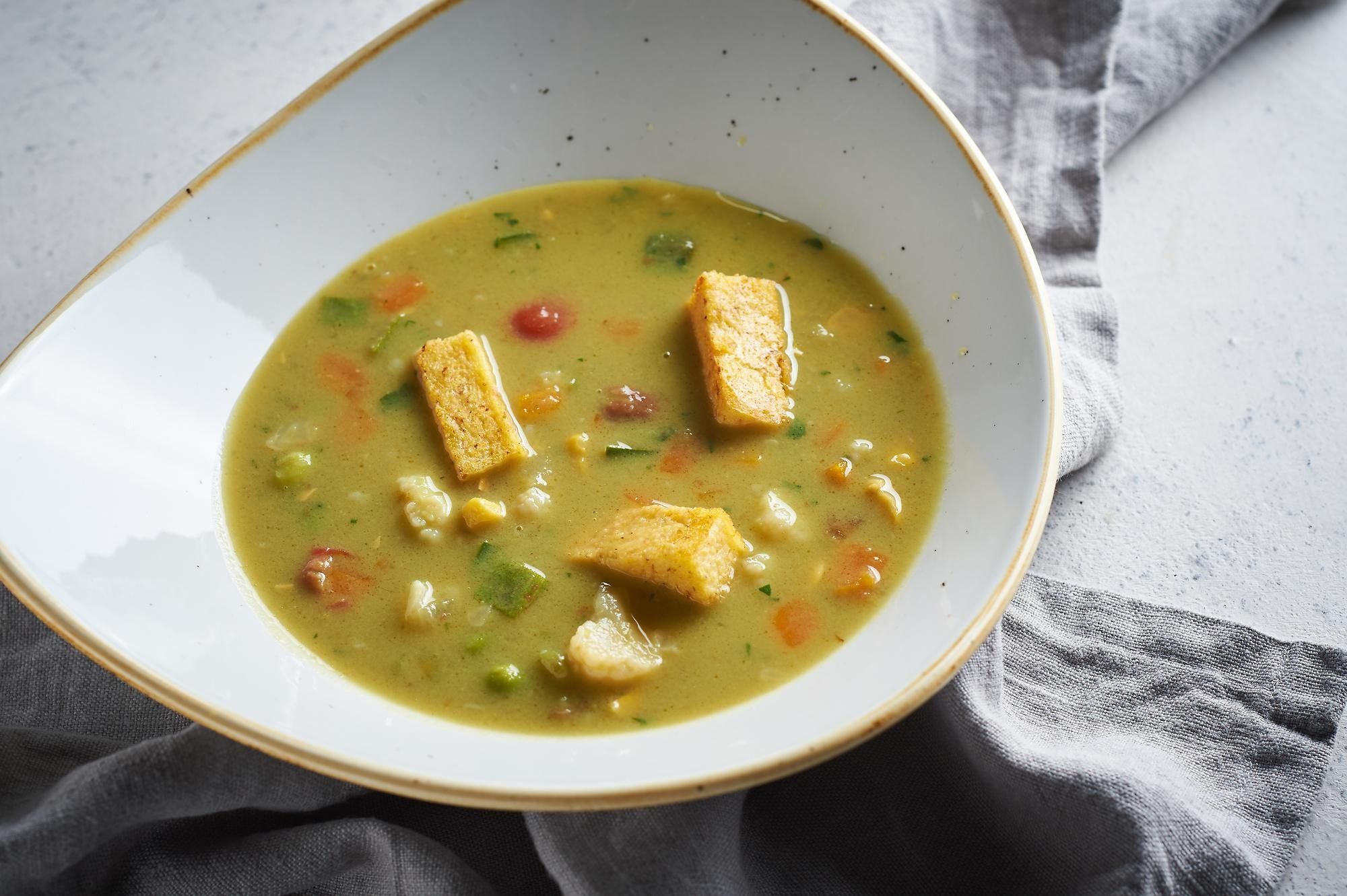 mineštra je veganska