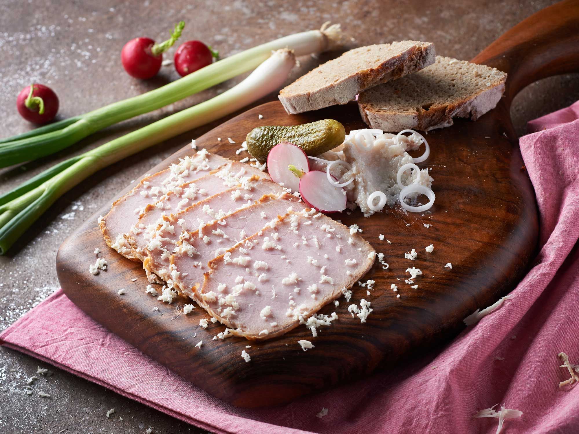 Prleška tünka, zábel in črni kruh